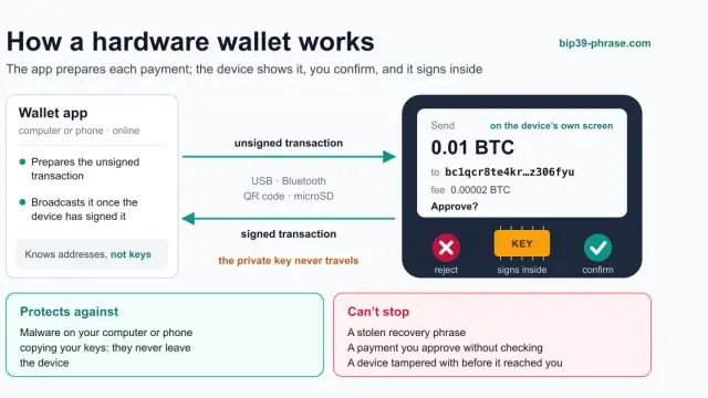 What Is a Hardware Wallet and How Does It Work? (Ledger, Trezor)