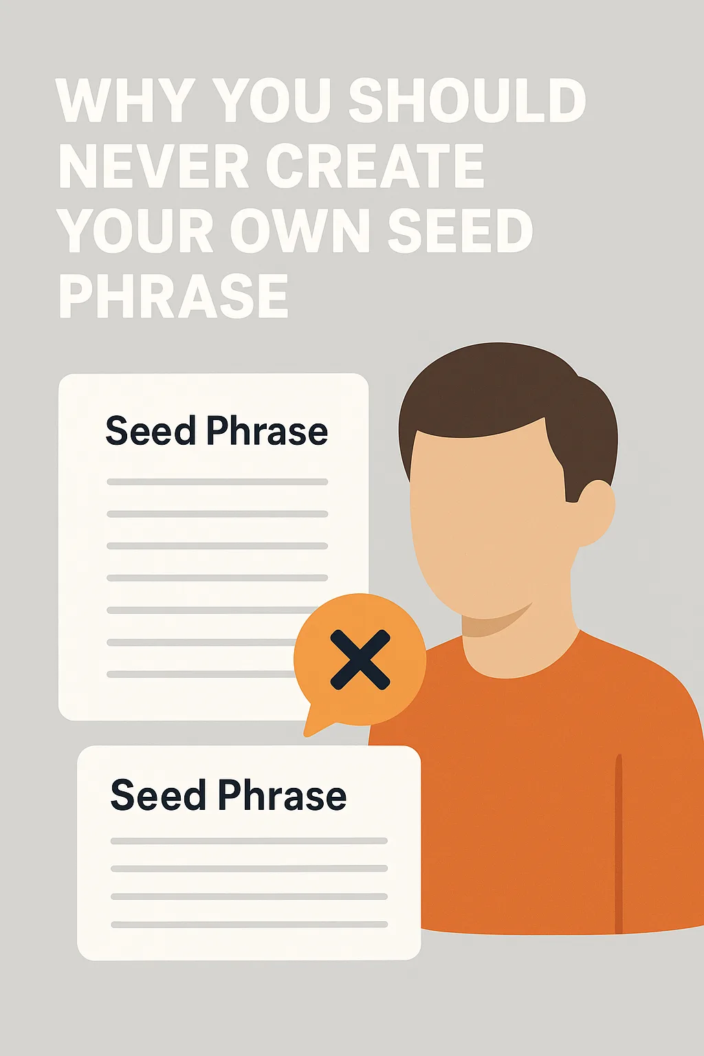 Why You Should Never Create Your Own Seed Phrase